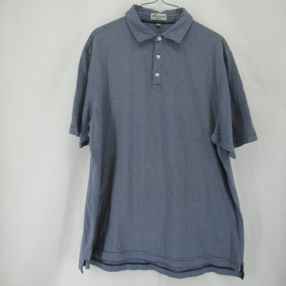 PETER MILLAR Crown Soft Pima Cotton Silk Polo XL